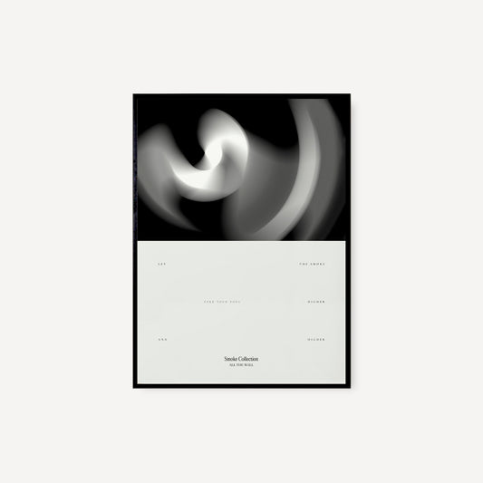 Cuadro ALL THE WALL White Smoke I - The Blue House