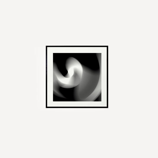 Cuadro ALL THE WALL White Smoke Wave I - The Blue House