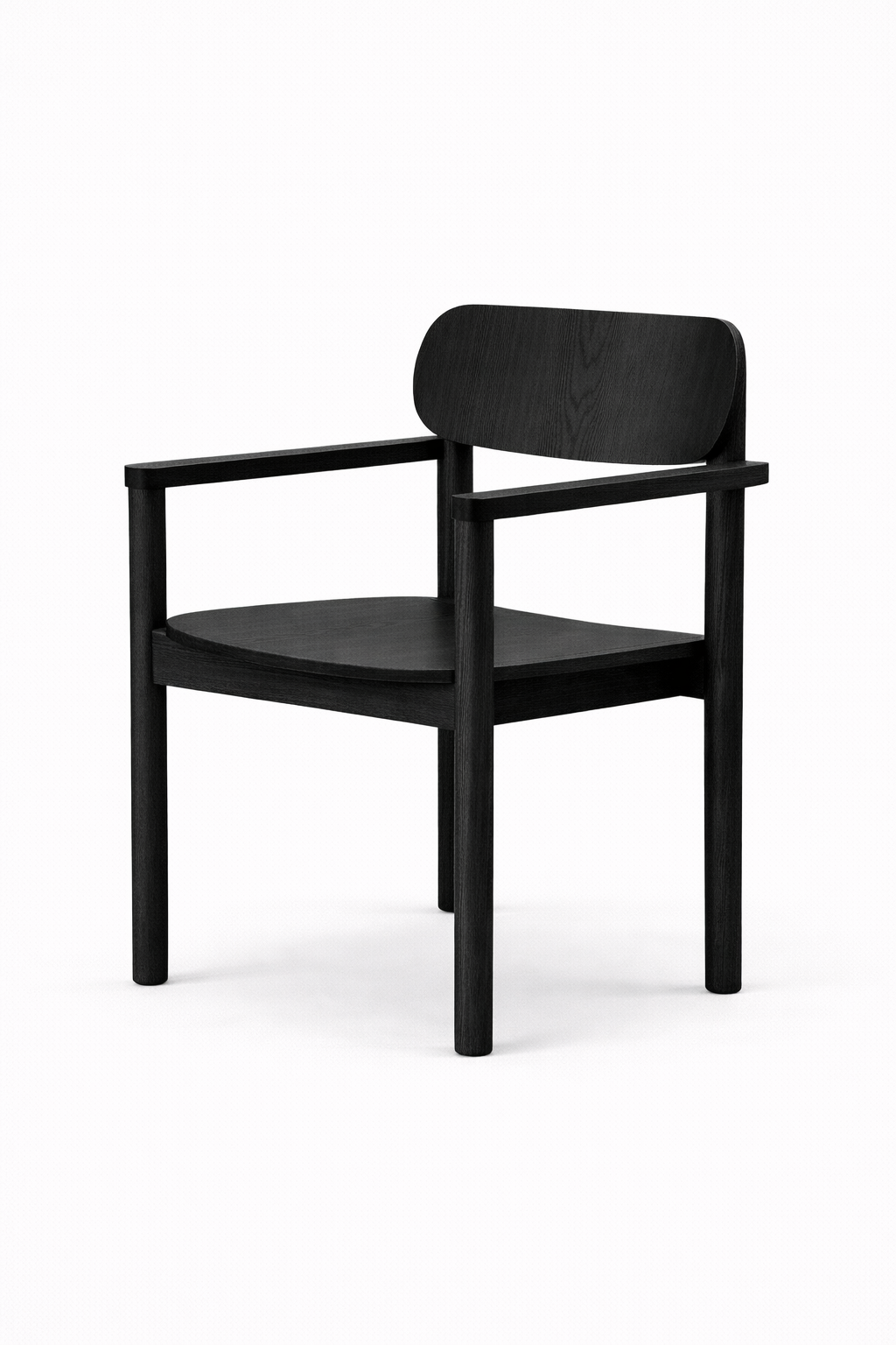 Silla de comedor KAI natural con brazos | The Blue House