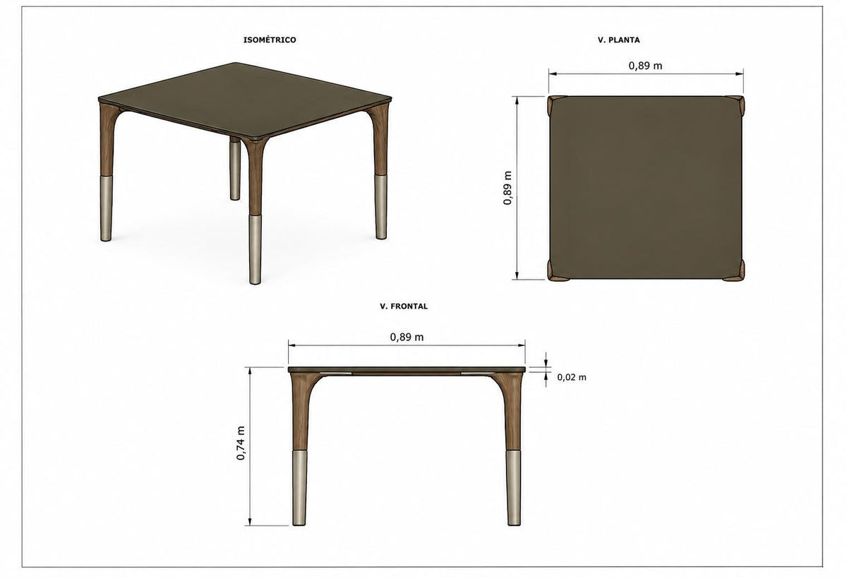 Mesa de Comedor Eero (Copia) The Blue House Colombia