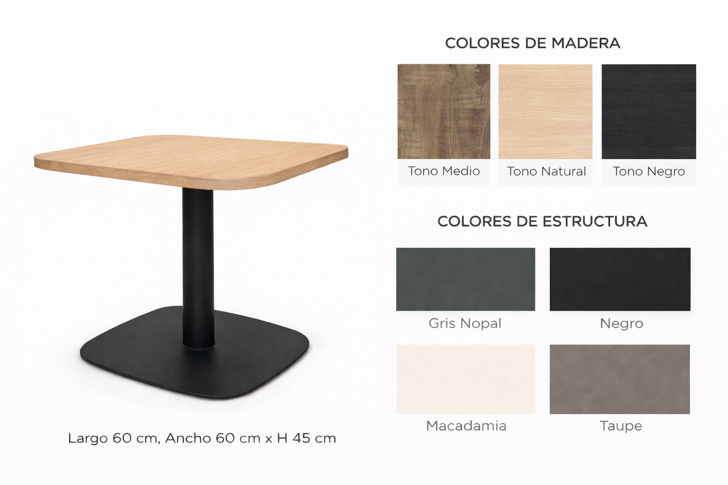 Mesa auxiliar moru piedra | The Blue House