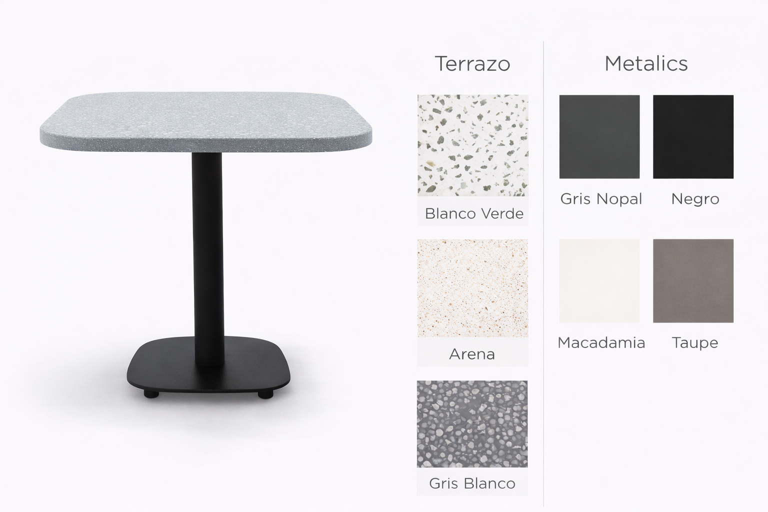Mesa de comedor Moru Terrazo | The Blue House