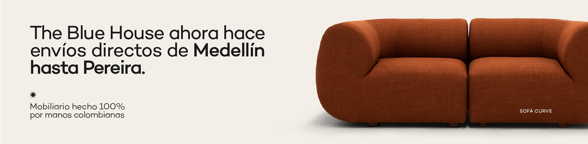 Banner Medellín a Pereira | The Blue House