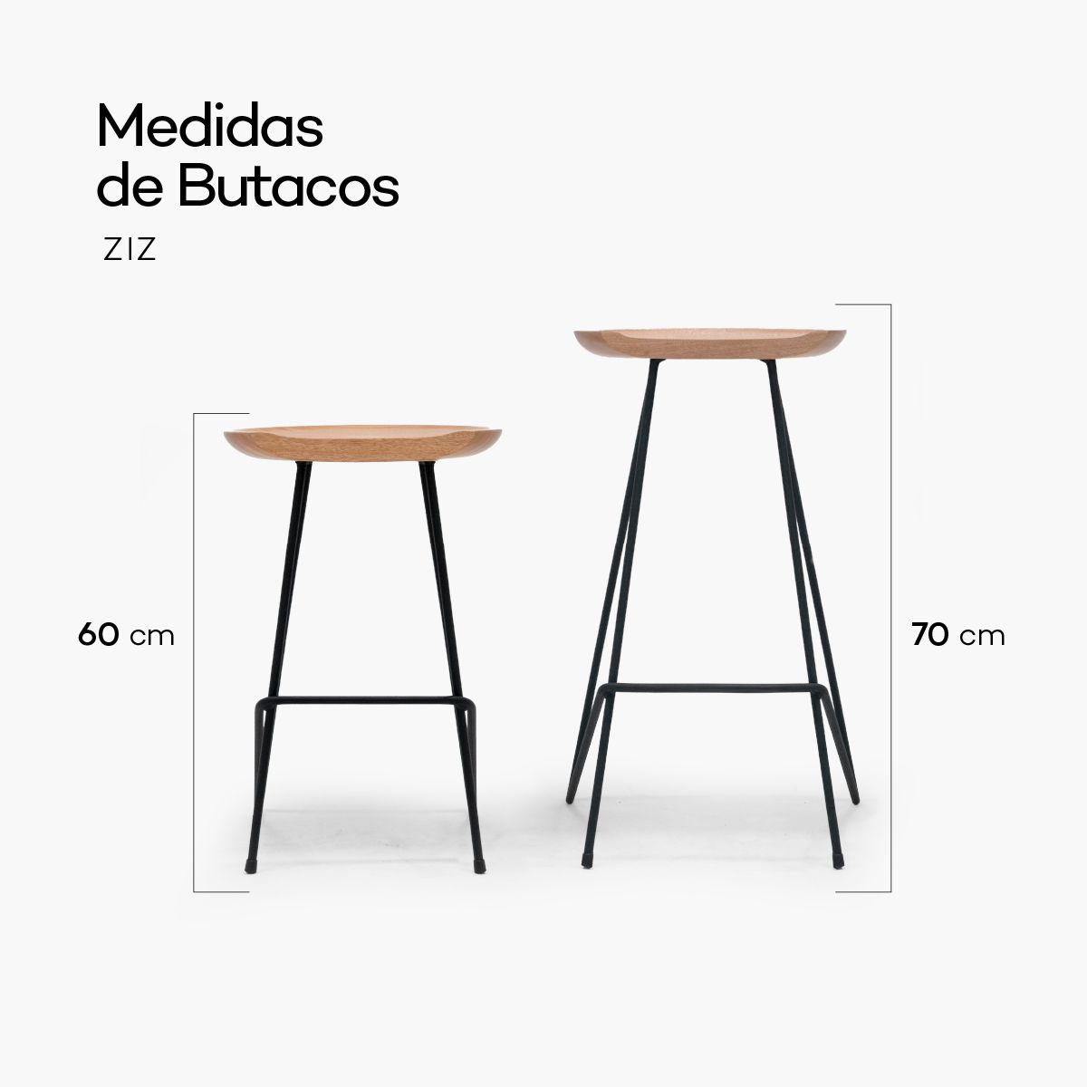 Butaco en madera Ziz |  The Blue House 